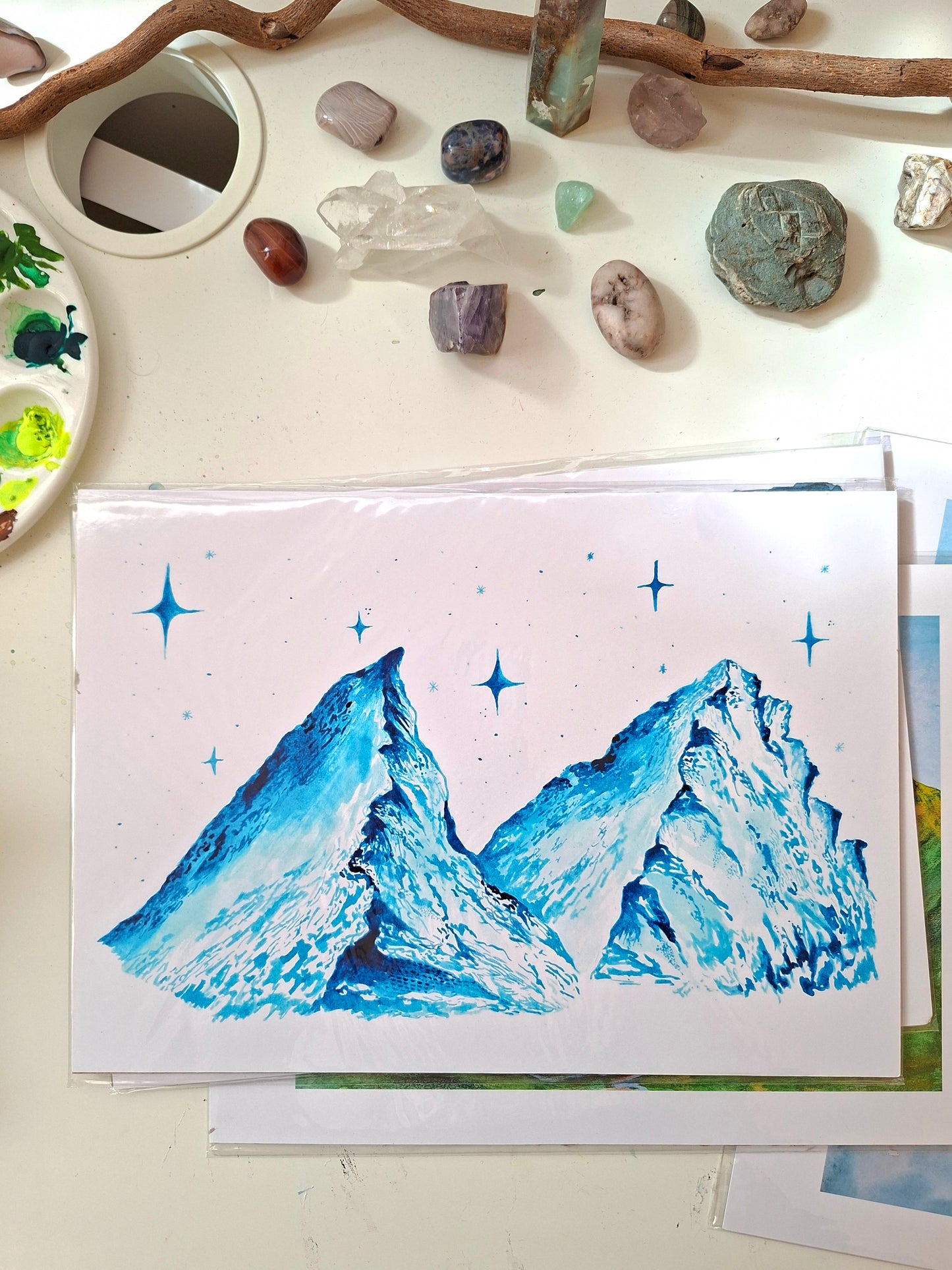 Chrome and Parkhouse Hill Print