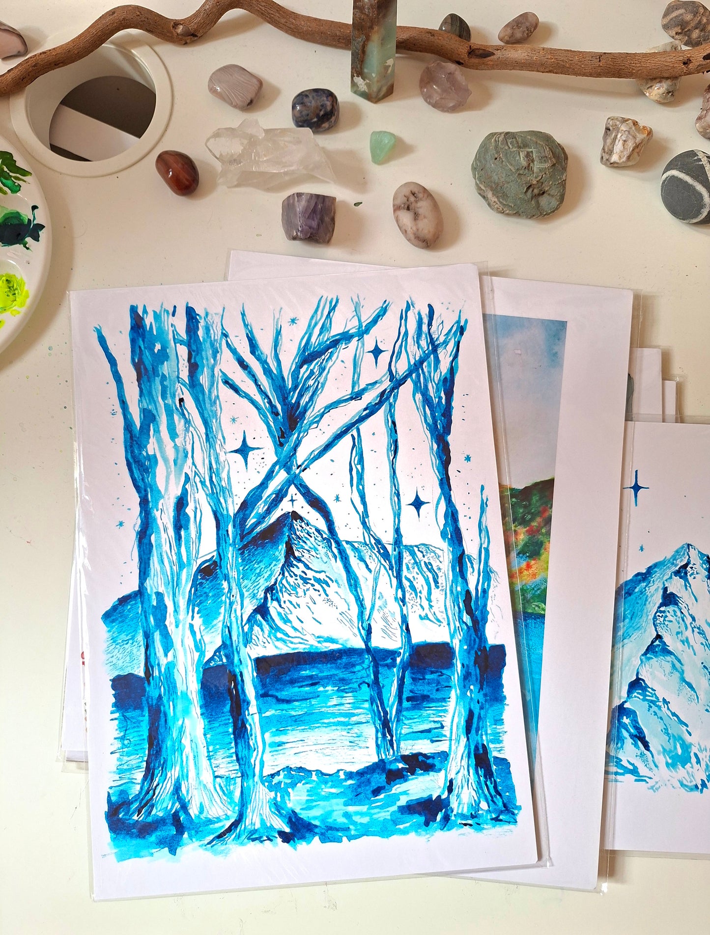 Goyt Valley Woodlands Print