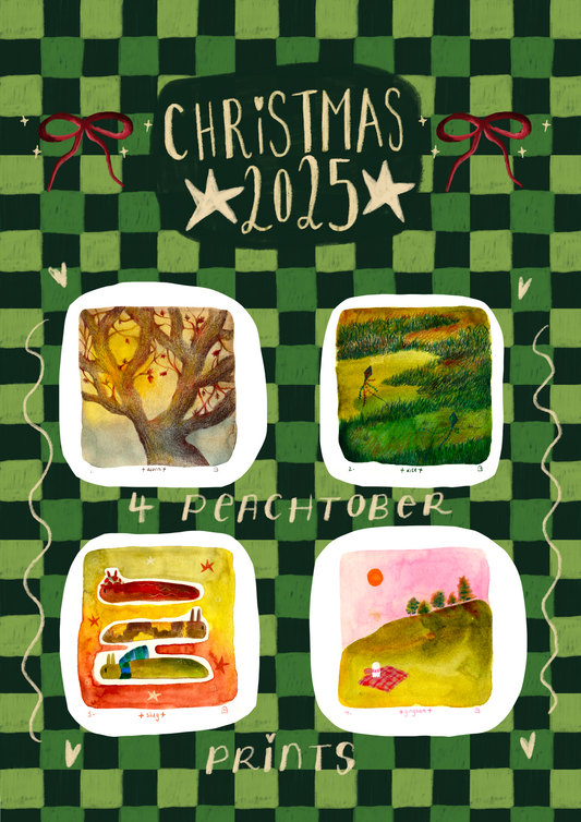 Gingham - Peachtober 2025 Print