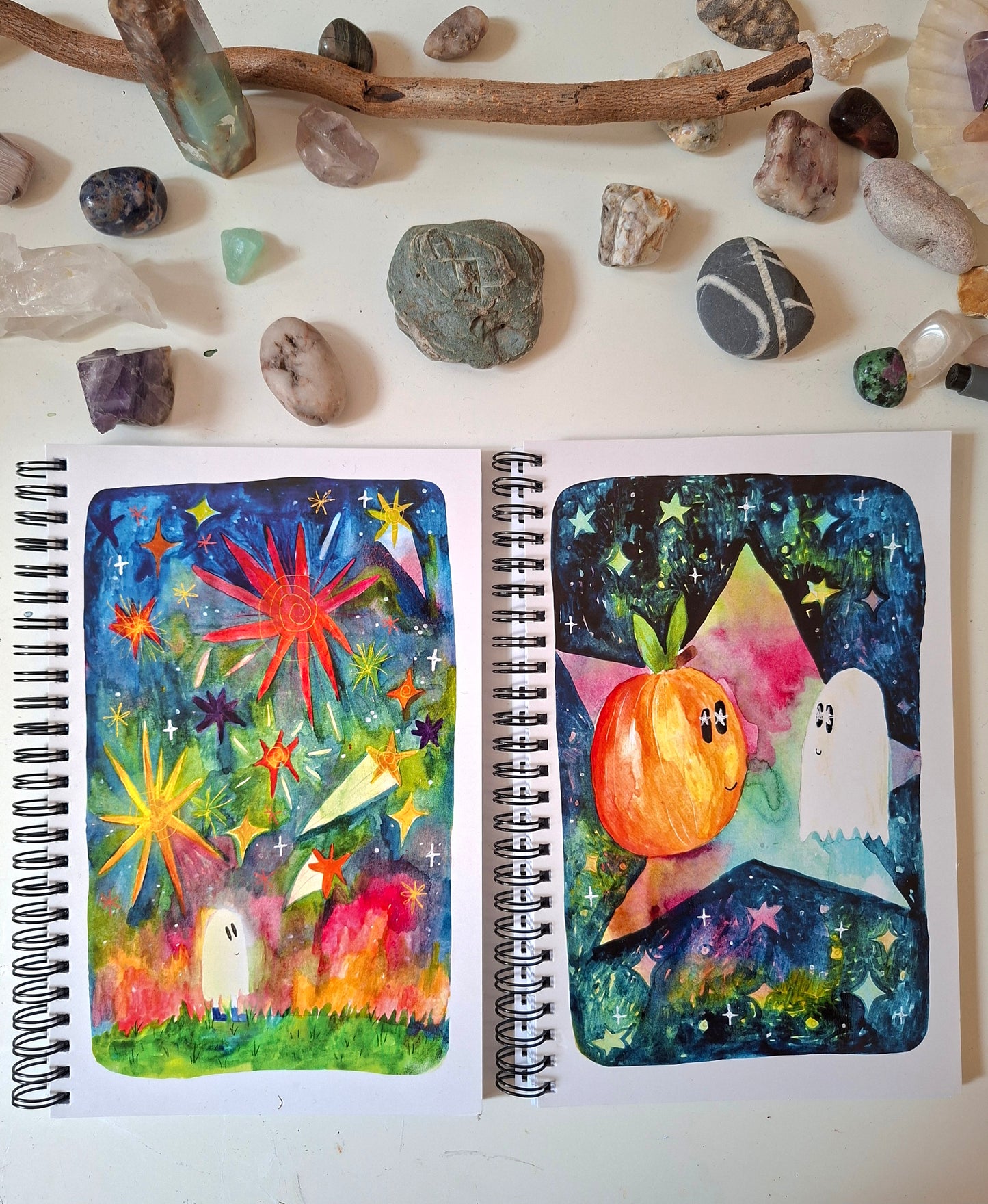 Peachtober "Wheel" Notebook