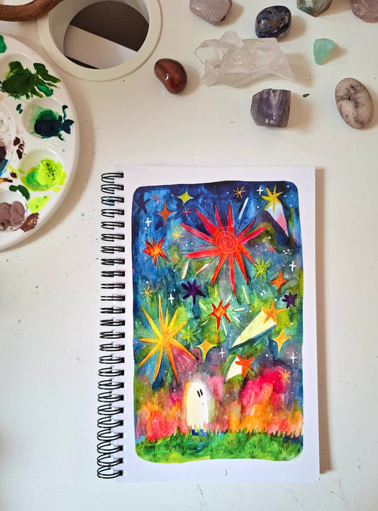 Peachtober "Wheel" Notebook