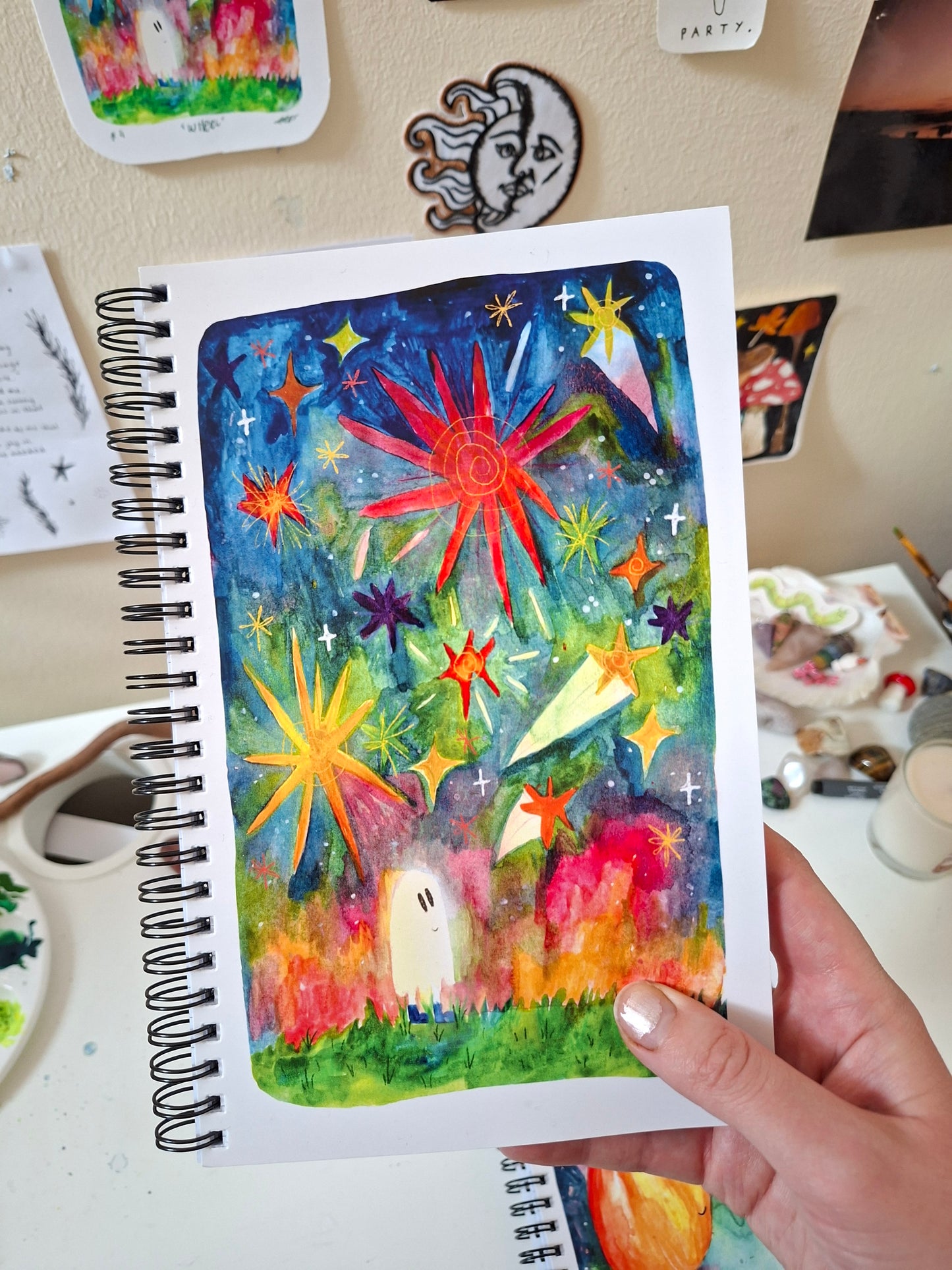 Peachtober "Wheel" Notebook