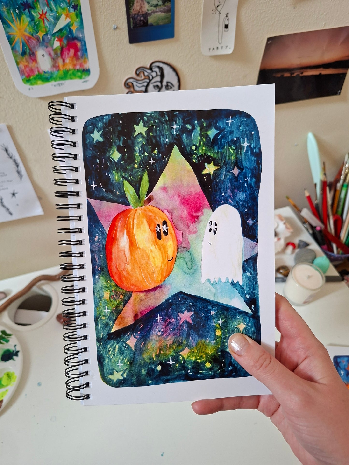 Peachtober "Apricot" Notebook