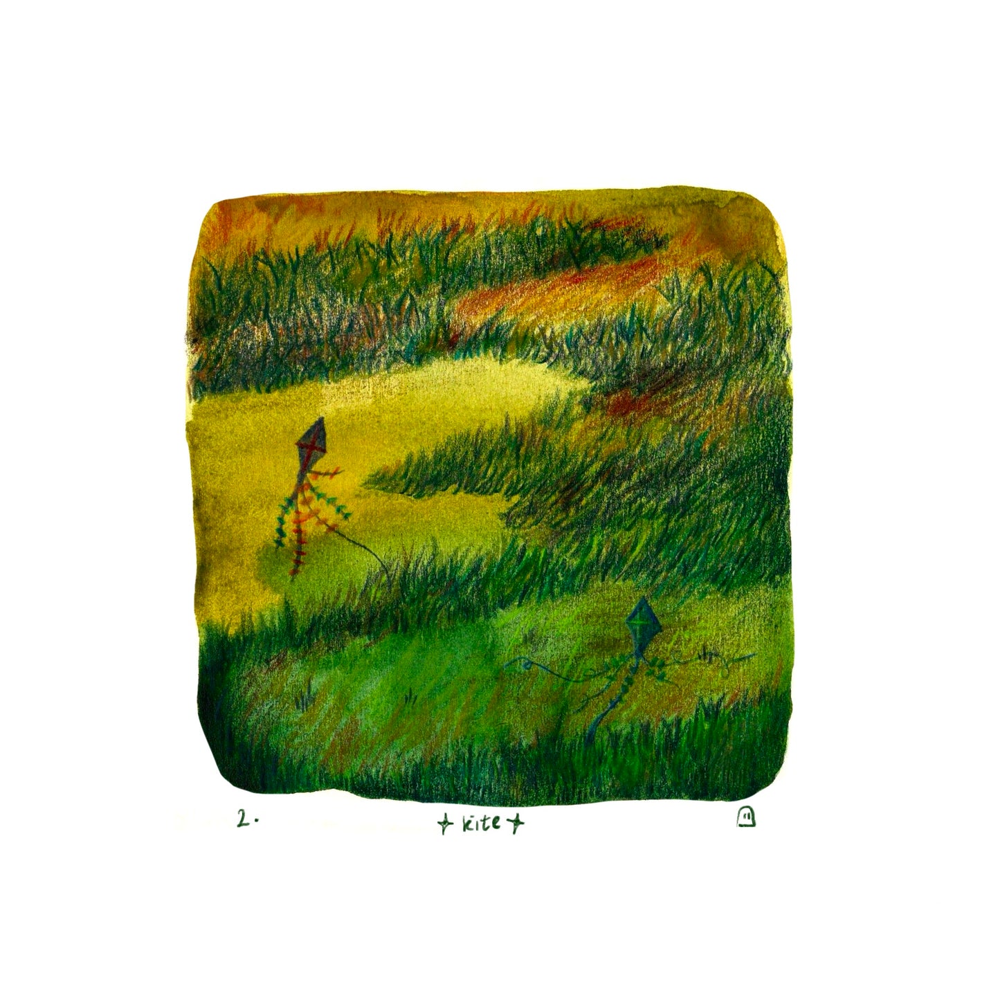 Kite - Peachtober 2025 Print