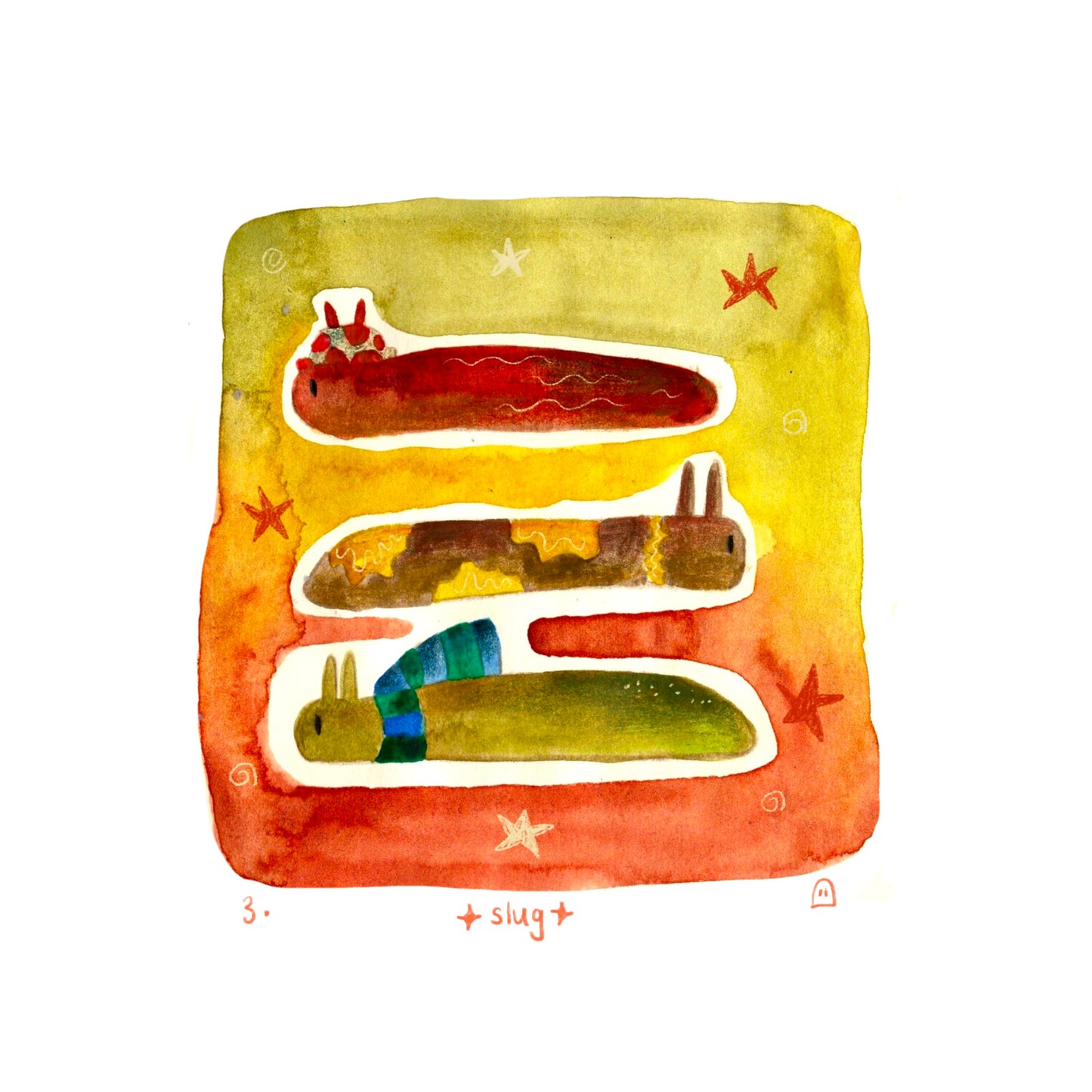 Slug - Peachtober 2025 Print