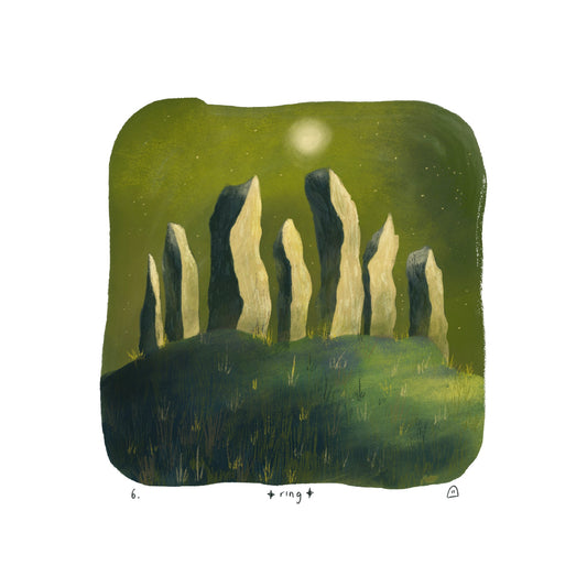 Ring - Peachtober 2025 Print