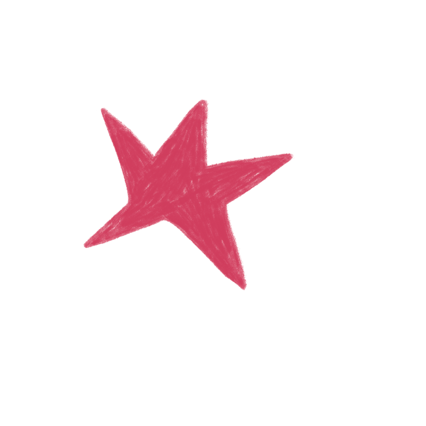Pink Star Sticker