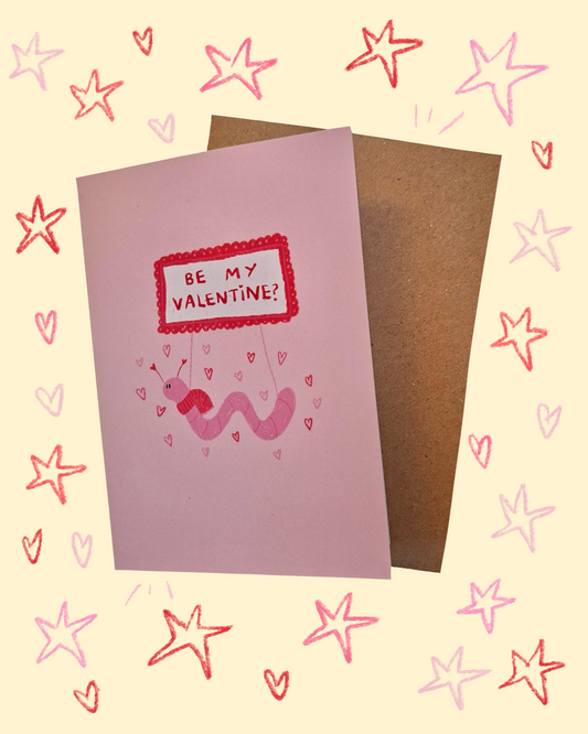 Love Bug A6 Greetings Card