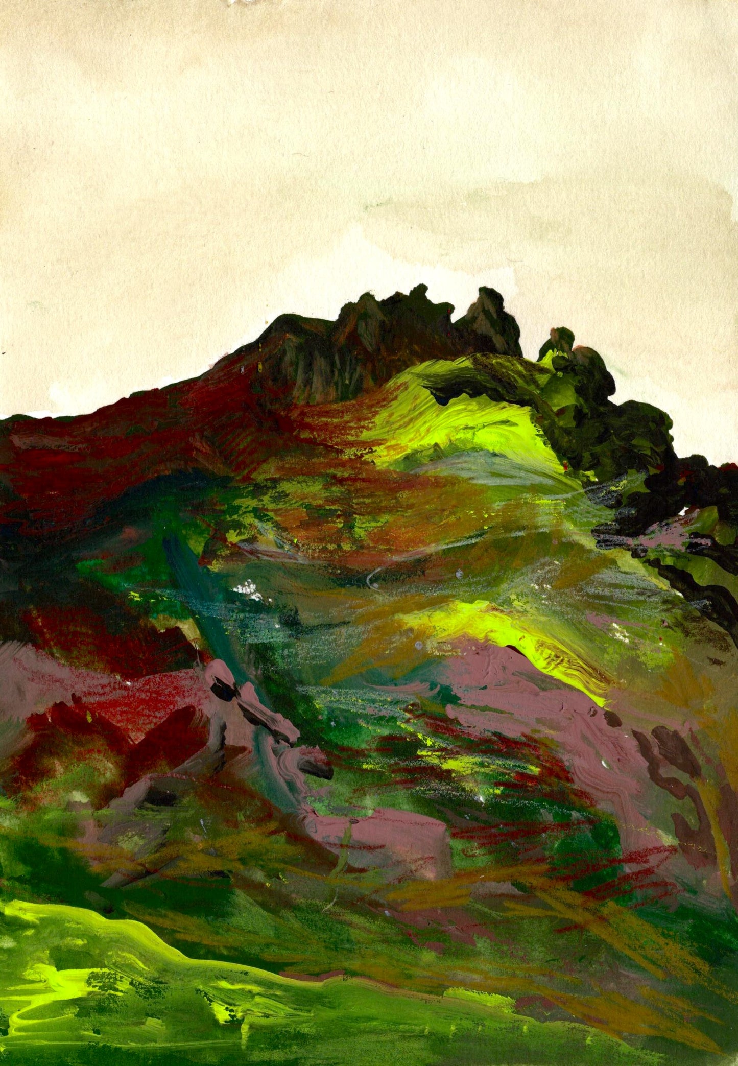 Lake District Fell Print