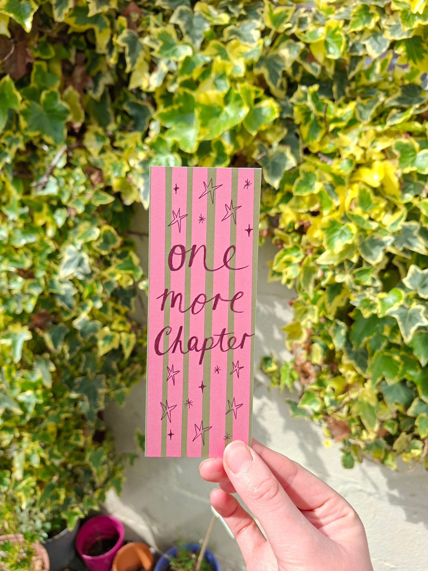 One More Chapter Bookmark