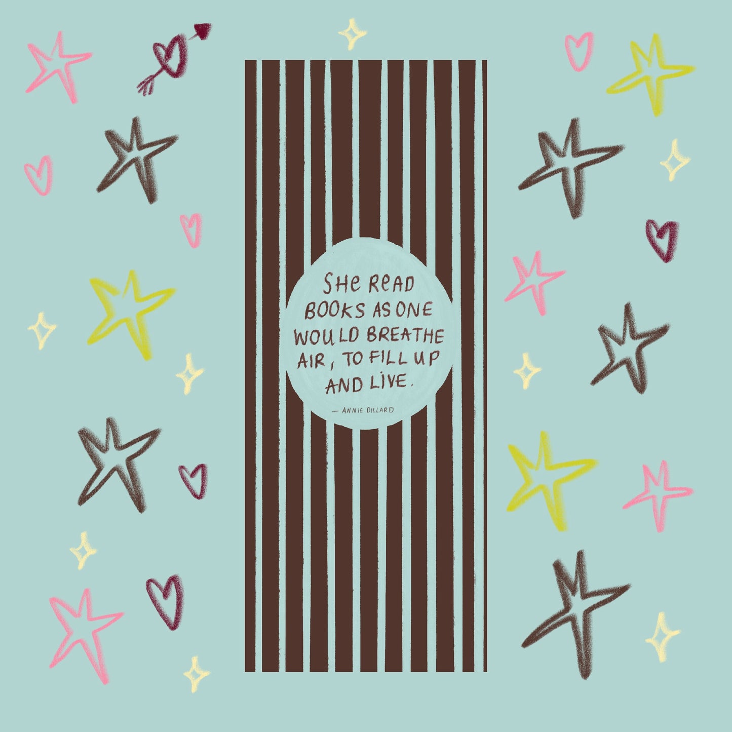 Books To Live Bookmark
