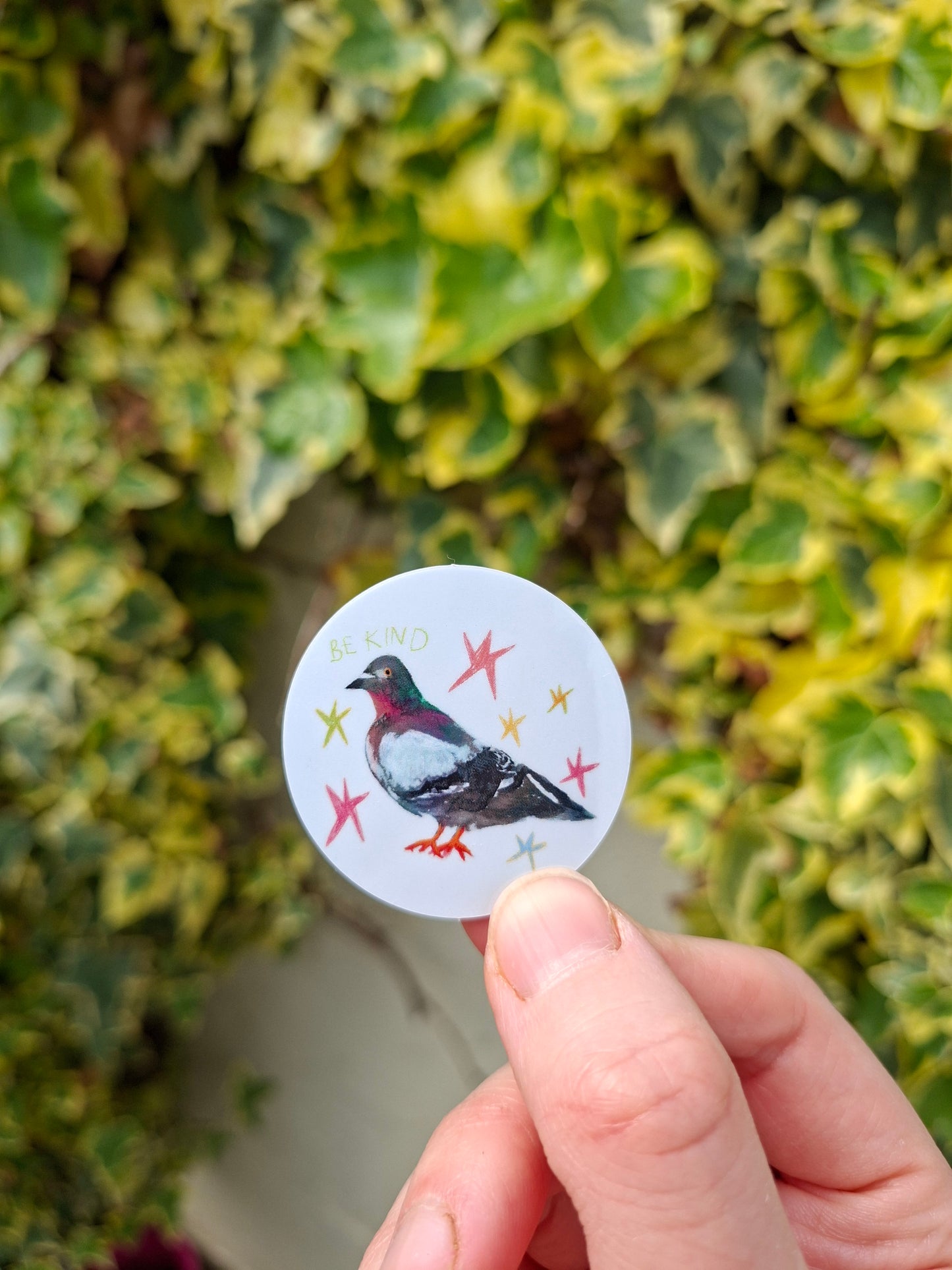 Be Kind Holographic Sticker